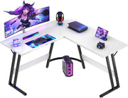 Bureau Gaming - d'angle au design en forme de L