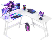 Bureau Gaming - d'angle au design en forme de L