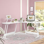 Bureau Gaming - d'angle au design en forme de L