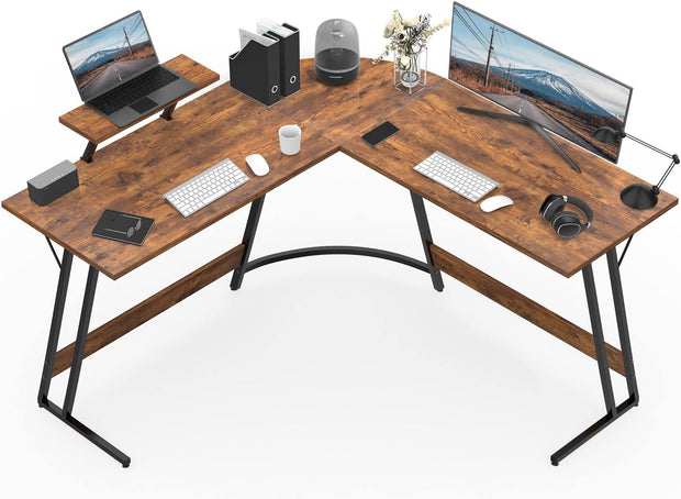 Bureau Gaming - d'angle au design en forme de L