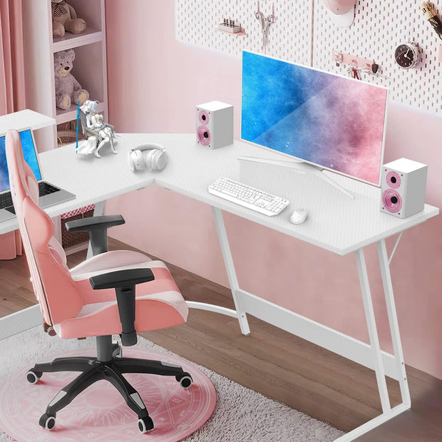 Bureau Gaming - d'angle au design en forme de L