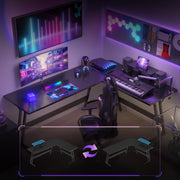 Bureau Gaming - d'angle au design en forme de L