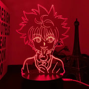 Lampe 3D LED - Hunter x Hunter - Killua
