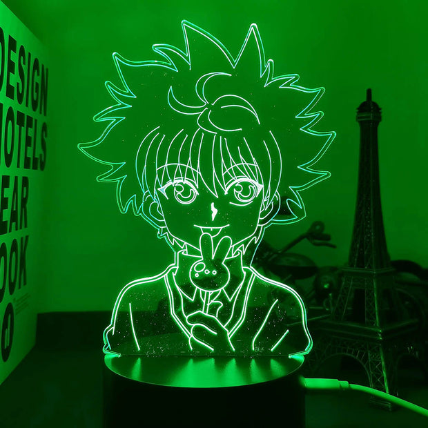 Lampe 3D LED - Hunter x Hunter - Killua