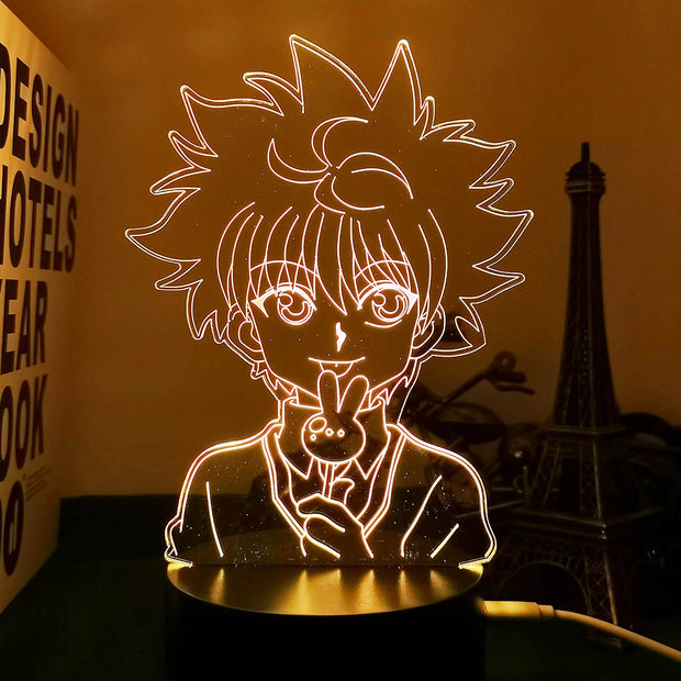 Lampe 3D LED - Hunter x Hunter - Killua