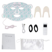 Beauté - Masque facial LED en silicone souple