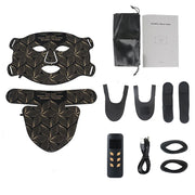 Beauté - Masque facial LED en silicone souple