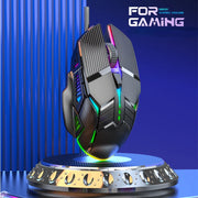 Souris - LED Gaming filaire RVB 6 boutons 3200 DPI