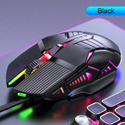 Souris - LED Gaming filaire RVB 6 boutons 3200 DPI