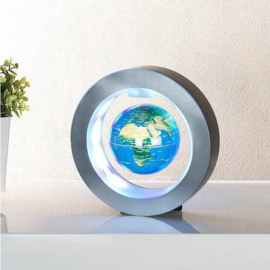 Lampe Lévitation - Globe terrestre couleur